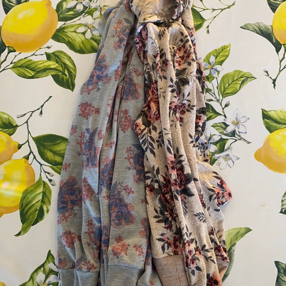 Two lightweight pullovers